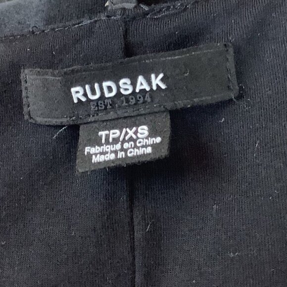 RUDSAK MAXI LONG BOHO RELAXED SILKY SLEVELESS DRESS - Picture 4 of 10